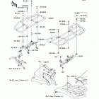 Brute Force 750 4x4i (KVF750-LEF) Багажник-кузов
