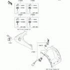 Brute Force 750 4x4i (KVF750-LEF) Замок зажигания