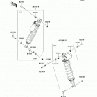 KFX450R (KSF450-BEF) Амортизатор