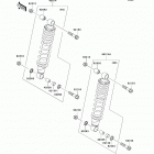 Brute Force 750 4x4i (KVF750-LEF) Амортизатор