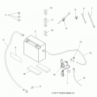 A13MH76FF SPORTSMAN FOREST 800 Электрика,АКБ