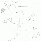 A13MB46FZ HAWKEYE 400 HO 2X4 Тормозные шланги