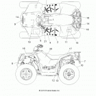 SCRAMBLER 850 XP HO/EPS - A14GH85AD/EAI Наклейки