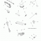 SCRAMBLER 850 XP HO/EPS - A14GH85AD/EAI Electrical, switches, sensors, ecu and control mod...
