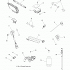 SPORTSMAN FOREST 850 - A14ZN8EFP Electrical, switches, sensors, ecu and control mod...
