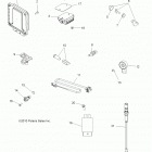 A13ZN5EFF SPORTSMAN FOREST 550 Electrical, switches, sensors, ecu and control mod...