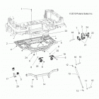 SPORTSMAN X2 550 EPS - A14TN5EAA/EAD Body, box frame and latch