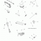 SPORTSMAN TOURING EPS 850/HO - A14DN8EAH/EAQ/EAR Electrical, switches, sensors, ecu and control mod...