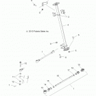 A13MB46FZ HAWKEYE 400 HO 2X4 Рулевые тяги