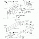 Mule 600 (KAF400-B9F) Наклейки предупреждения