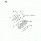 Mule 600 (KAF400-BBF) Головка цилиндра