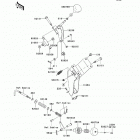 Mule 600 (KAF400-B9F) Рачаг переключения