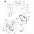 Mule 600 (KAF400-B9F) Крышка вариатора