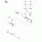 Mule 600 (KAF400-B9F) Замок зажигания