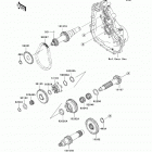 Mule 600 (KAF400-BBF) Трансмиссия