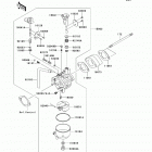 Mule 600 (KAF400-B9F) Карбюратор