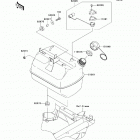Mule 600 (KAF400-B9F) Fuel tank(b8f-baf)(ca)