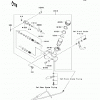 Mule 600 (KAF400-BBF) Главный тормозной цилиндр