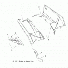 SCRAMBLER 850 XP HO/EPS - A14GH85AD/EAI Заднее крыло