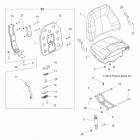 SPORTSMAN TOURING EPS 850/HO - A14DN8EAH/EAQ/EAR Body, seat, passenger