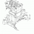 A13MH76FF SPORTSMAN FOREST 800 Двигатель