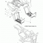 A13EA32AA TRAIL BOSS 330 Body, rear cab and footwells