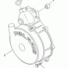 A13MB46FZ HAWKEYE 400 HO 2X4 Крышка маховика