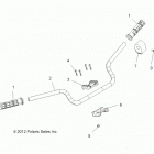 SCRAMBLER 850 XP HO/EPS - A14GH85AD/EAI Управление, руль и средства управления