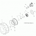 A15S6A76FA FOREST 800 6X6 Колесо заднее
