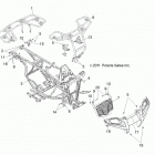 A13EA32AA TRAIL BOSS 330 Chassis, frame, racks and bumper