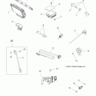 A13ZN85AA/AQ/AZ SPORTSMAN XP 850 Electrical, switches, sensors, ecu and control mod...