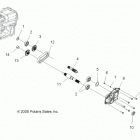 A15S6A76FA FOREST 800 6X6 Вал заднего привода