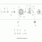 SCRAMBLER 850 XP HO/EPS - A14GH85AD/EAI Сцепление