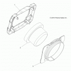 SCRAMBLER 850 XP HO/EPS - A14GH85AD/EAI Панель приборов