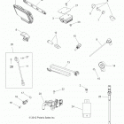 A13ZN8EFK/EFN SPORTSMAN FOREST 850 Electrical, switches, sensors, ecu and control mod...
