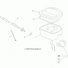 A13EA32AA TRAIL BOSS 330 Средства управления  дроссельной заслонкой