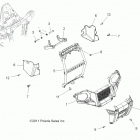 A15S6A76FA FOREST 800 6X6 Корпус, передний бампер и крепления