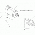A15S6A76FA FOREST 800 6X6 Стартер