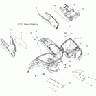 A15S6A76FA FOREST 800 6X6 Переднее  и занее крыло
