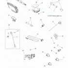 A13ZN8EAD/K/L/T SPORTSMAN XP 850 HO EPS Electrical, switches, sensors, ecu and control mod...