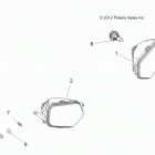SCRAMBLER 850 XP HO/EPS - A14GH85AD/EAI Фара