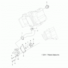 A13MB46FZ HAWKEYE 400 HO 2X4 Водяной насос