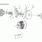 A13EA32AA TRAIL BOSS 330 Сцепление