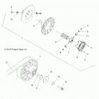 SCRAMBLER 850 XP HO/EPS - A14GH85AD/EAI Вторичная муфта сцепления