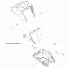 A15S6A76FA FOREST 800 6X6 Обтекатель передний фары