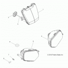 A15S6A76FA FOREST 800 6X6 Головные фары