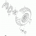 LT-A500X,Z Front wheel (lt-a500xl3 e28)