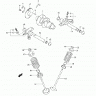 LT A400F,Z Распределительный вал  /  клапана