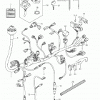 LT-A500X,Z Wiring harness (lt-a500xzl3 e28)