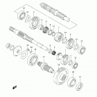 LT F400F,Z Трансмиссия 2
